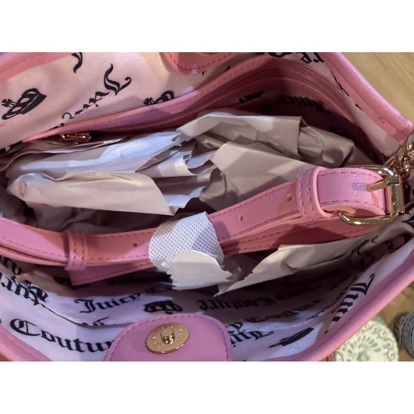 Juicy Couture Strawberry Festival Mini Bag Charm Set Pink Y2K Crossbody - Picture 6 of 6